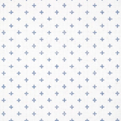 Thibaut Bethany Raffia Wallpaper in Navy on White